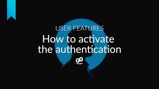 How to activate authentication in your app  GoodBarber Classic Apps Tutorials [upl. by Eseilana]