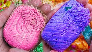 Mosaic Soap🧼Cutting dry soap 🧼 ASMR💤 Резка сухого мылаVideo for sleep [upl. by Good156]