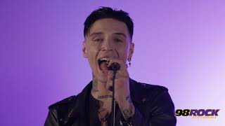 Black Veil Brides Goodbye Agony exclusive acoustic version for 98 Rock Baltimore [upl. by Adamis]