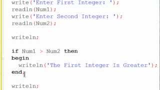 Free Pascal Program Tutorial 5  If Statements  Lazarus [upl. by Etnuaed87]