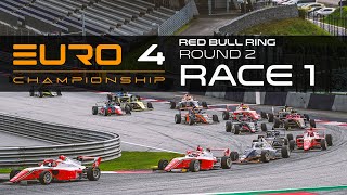 Euro 4 Championship  Autodromo Nazionale Monza F1 Circuit Round 3  Race 1 [upl. by Anayrb828]