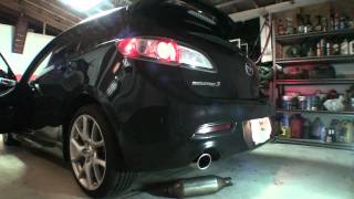 2010 Mazdaspeed3 Resonator Delete  HKSmpg [upl. by Eirual]