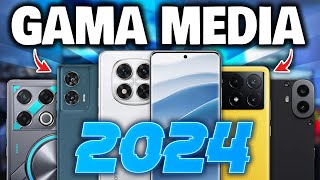 🏆 Los 10 MEJORES CELULARES GAMA MEDIA para COMPRAR en 2024 ¡PARA TODOS LOS BOLSILLOS ✅ [upl. by Anidal]