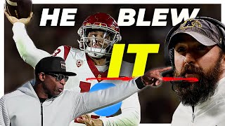 Did Colorado OC Blow The GameOn Purpose deionsanders coaching football colorado [upl. by Hajin]