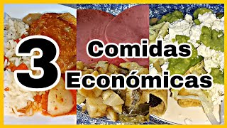 Menú Semanal Económico 40  Comidas Económicas recetasfaciles menu recetas [upl. by Ronal]