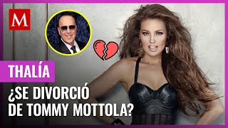 Thalía celebra soltería en redes así le respondió Tommy Mottola [upl. by Nomi295]