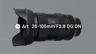 SIGMA 28105mm F28 DG DN  Art  Features [upl. by Longley]