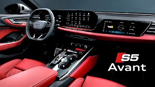 AllNew 2025 Audi S5 AVANT  INTERIOR  Features  Matrix LED Tech  Night Drive [upl. by Arihday209]