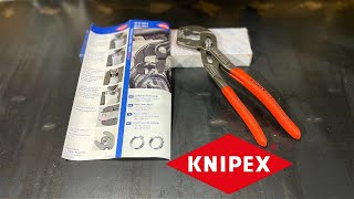 KNIPEX Hose Clamp Pliers 85 51 180 C For Click Clamps [upl. by Resarf564]