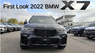 First Look at 2022 BMW X7 xDrive40i Arctic Grey Metallic [upl. by Brandes769]