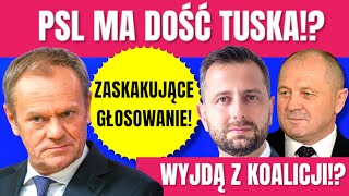 Koalicja się sypie Czy PSL pogrzebie plany Tuska [upl. by Madelon]