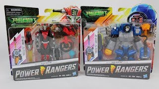 Beast Morphers Cruise amp Smash Beast Bots Action Figures Review Power Rangers Beast Morphers [upl. by Jeralee279]