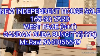 RR PROPERTY1984 NEW INDEPENDENT HOUSE SALE 165 SQUARE YARD G1 WEST FACE LRS PAD MrRavi 9640856649 [upl. by Marlie703]