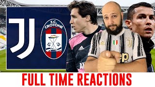 JUVENTUS vs CROTONE  WE ARE ALIVE amp IN THE RUN  SERIE A [upl. by Griffy]