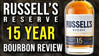 ITS HERE Russells Reserve 15 Year Bourbon Review [upl. by Margeaux]