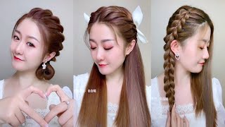 Best Hairstyles for Girls 👌 10 Braided Back To School HEATLESS Hairstyles [upl. by Ettenuahs]