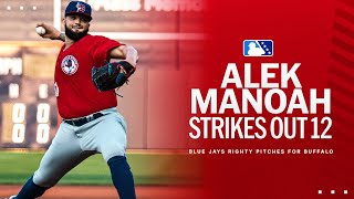 Manoah strikes out 12 in six innings  MiLB Highlights [upl. by Gerald143]