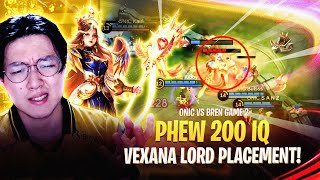 PHEW 200 IQ VEXANA LORD PLACEMENT AP BREN vs ONIC GOTF Grand Finals Game 2 [upl. by Elenore294]