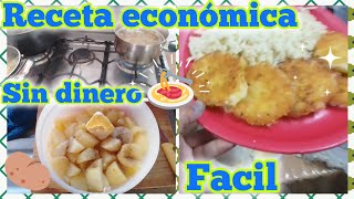 Receta económica 😱sin dinero ✅ fácil de hacer 🍀con lo que tenemos en casa 🏠 [upl. by Oludoet]