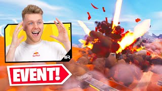 THE FORTNITE SEASON 4 EVENT REACTION [upl. by Kal]