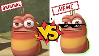 oi oi oi red larva Original VS Meme [upl. by Goldfinch]