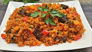 Jollof Rice Recipe  How to make Jollof Rice [upl. by Ardni]