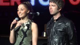 Noel Gallagher introducing Damon Albarn Graham Coxon amp Paul Weller  Royal Albert Hall 23032013 [upl. by Tanah]