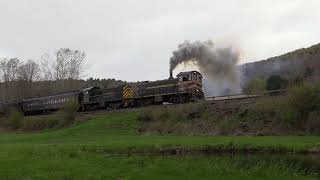 Thundering MLWAlco Switchers Photo Charter on the Cooperstown and Charlotte Valley Railroad [upl. by Phelan221]