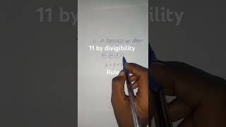 11 divigibility rule  short trick  all exam ke lia 👉👉👌👌👌👌maths viralvideo [upl. by Javler]