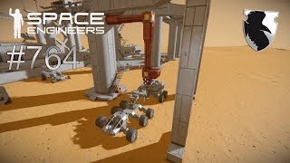 CARGO TRUCK amp LOADING BAYS  Space Engineers Survival  Ep 764 [upl. by Bouton750]