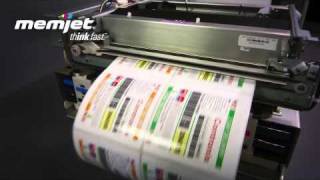 Faster Label Printing Powered by Memjet [upl. by Nadiya]