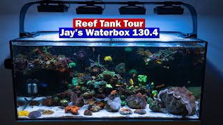 Jays WaterBox 1304 Saltwater Aquarium Reef Tank Tour [upl. by Muriel]