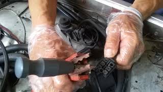 Mercedes diesel w126 Fix it quick How to check test glow plugs 300SD 300D 300TD 240D 190D easy way [upl. by Bigod]