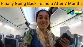 Flying From Zanzibar To India 🇹🇿🇮🇳 [upl. by Marsiella]