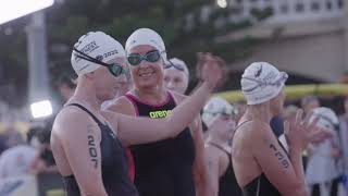 Rottnest Channel Swim 2022 Start Line B [upl. by Elylrac153]