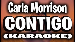 Carla Morrison  Contigo KARAOKE [upl. by Anale]