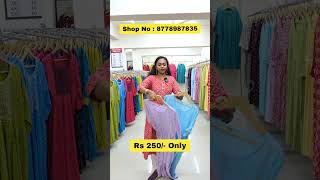 ‼️🤯 Rs 250 Only Feeding Kurtis‼️🤯 [upl. by Anirdnajela]