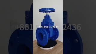 DN100 PN16 non risen stem soft seal gate valves [upl. by Madigan]