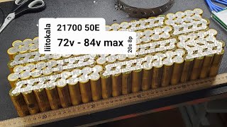 72v battery 20s 8p part 13 e4 [upl. by Barbabas762]