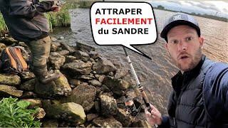 Peche FACILE du SANDRE en HIVER avec cette TECHNIQUE SIMPLE et RAPIDE  Ep1 [upl. by Anaeda]