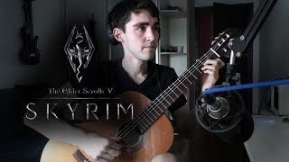 Skyrim  The Bannered Mare on Guitar [upl. by Lutim91]