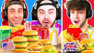 USA vs UK McDONALDS FOOD WAR [upl. by Belle]