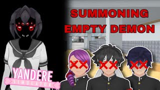 SUMMONING PLACEHOLDER CLUB LEADERS  Yandere Simulator [upl. by Cece]