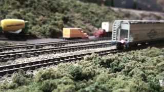 NJS N Trak At Danville 2013 N Scale Weekend Layout Tour [upl. by Terrag]