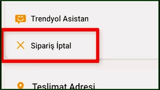 Trendyol Sipariş İptali Nasıl Yapılır Trendyol Sipariş Hazırlanırken İptal Etme  Para İadesi [upl. by Kolosick909]