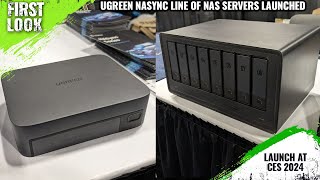 UGREEN NASync DXP8800 DXP4800 DXP4800 DXP480T Plus And DXP2800 NAS Servers Launched At CES 2024 [upl. by Gurney]