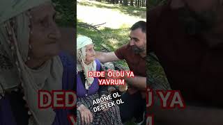 DEDE ÖLDÜ YAVRUM  Ninemiz aglattı short reels yalandünya yalandüny [upl. by Seko]