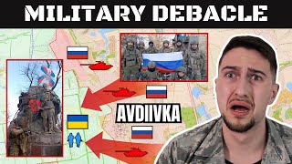 Ukraine ABANDONS Avdiivka Triumphal Russian Flag Raising [upl. by Brindell538]