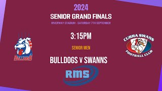 Townsville AFL Finals 2024  Senior Men  Bulldogs V Swanns [upl. by Anert]