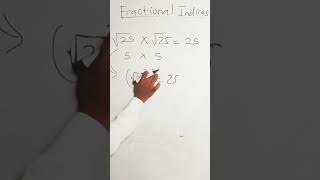 Fractional Indices Explained indices roots maths learnhowtosolvetheexponentialequation [upl. by Dremann]